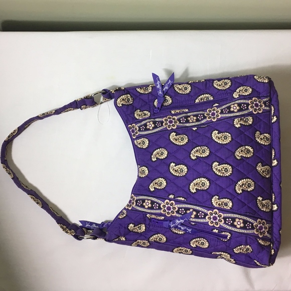Vera Bradley Simply Violet Handbag - Picture 5 of 6